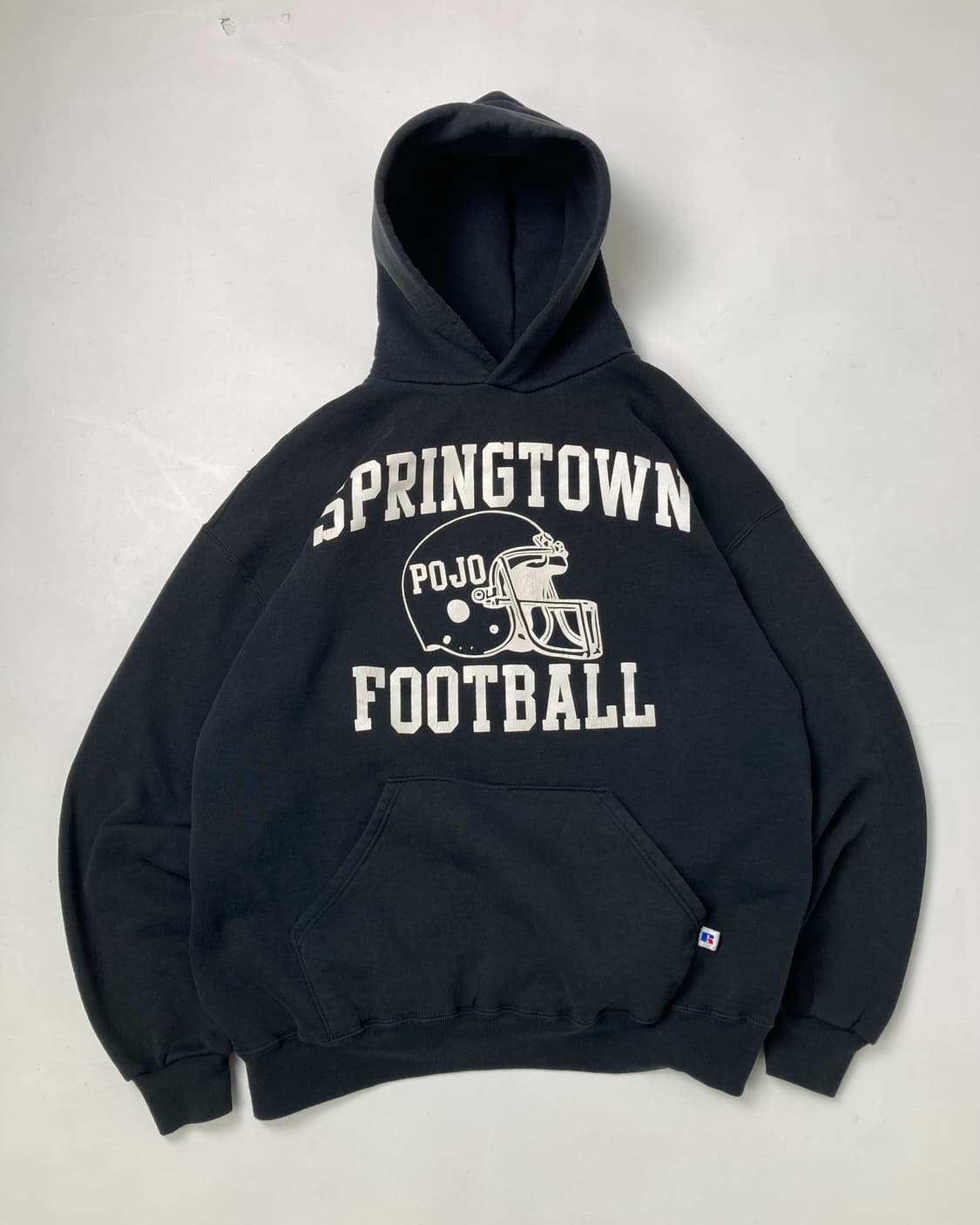 90s Russell Hoodie (black) 상품이미지1
