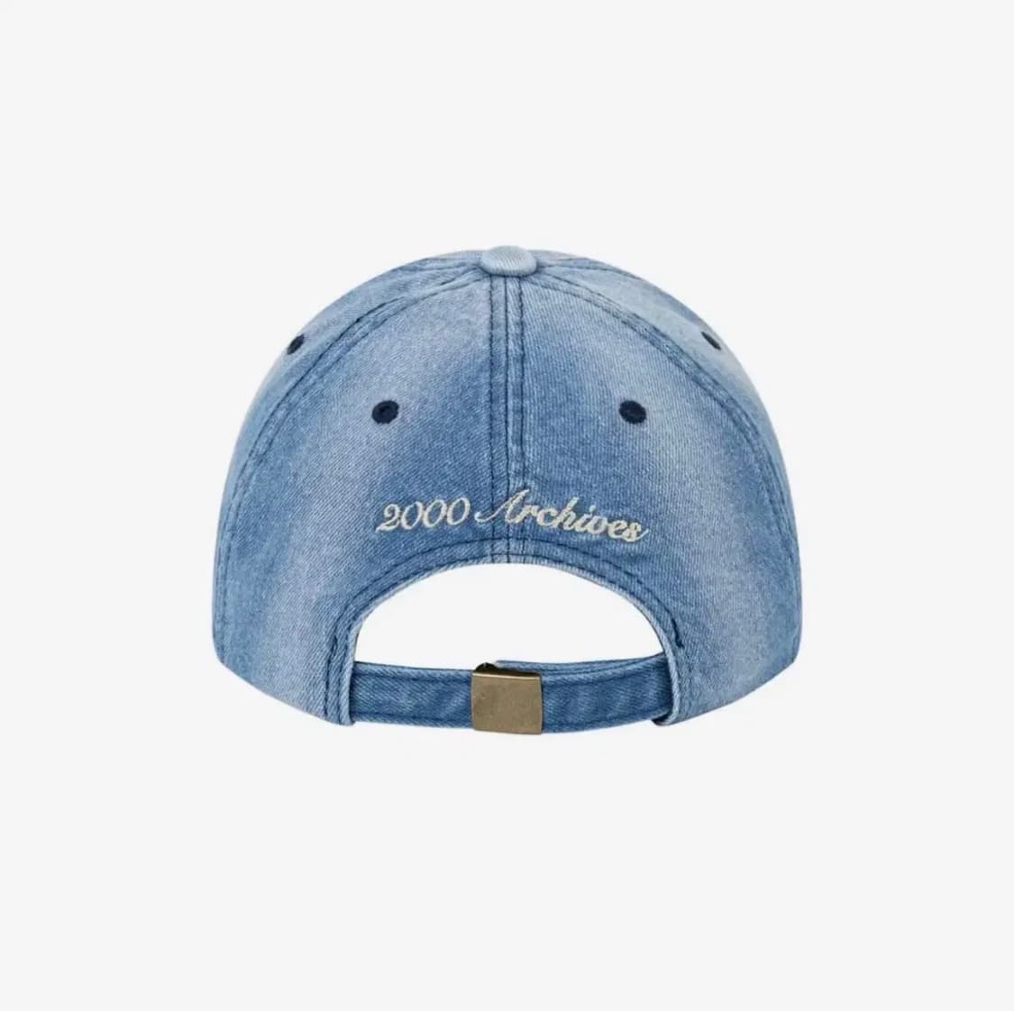 [조이 착용] 2000아카이브스 Roses Denim 볼캡 상품이미지3