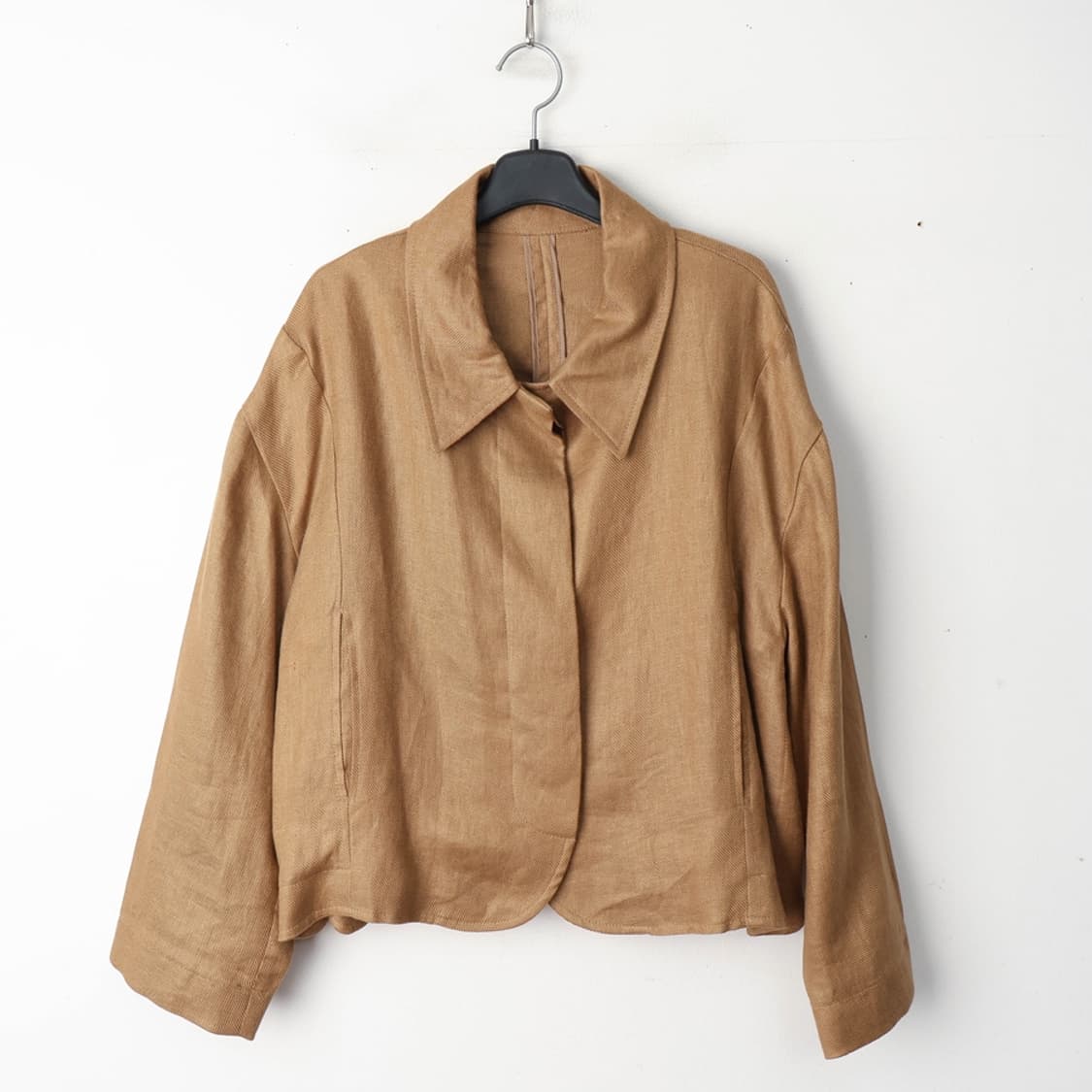 66/새상품 더엣지 린넨 자켓 상품이미지1