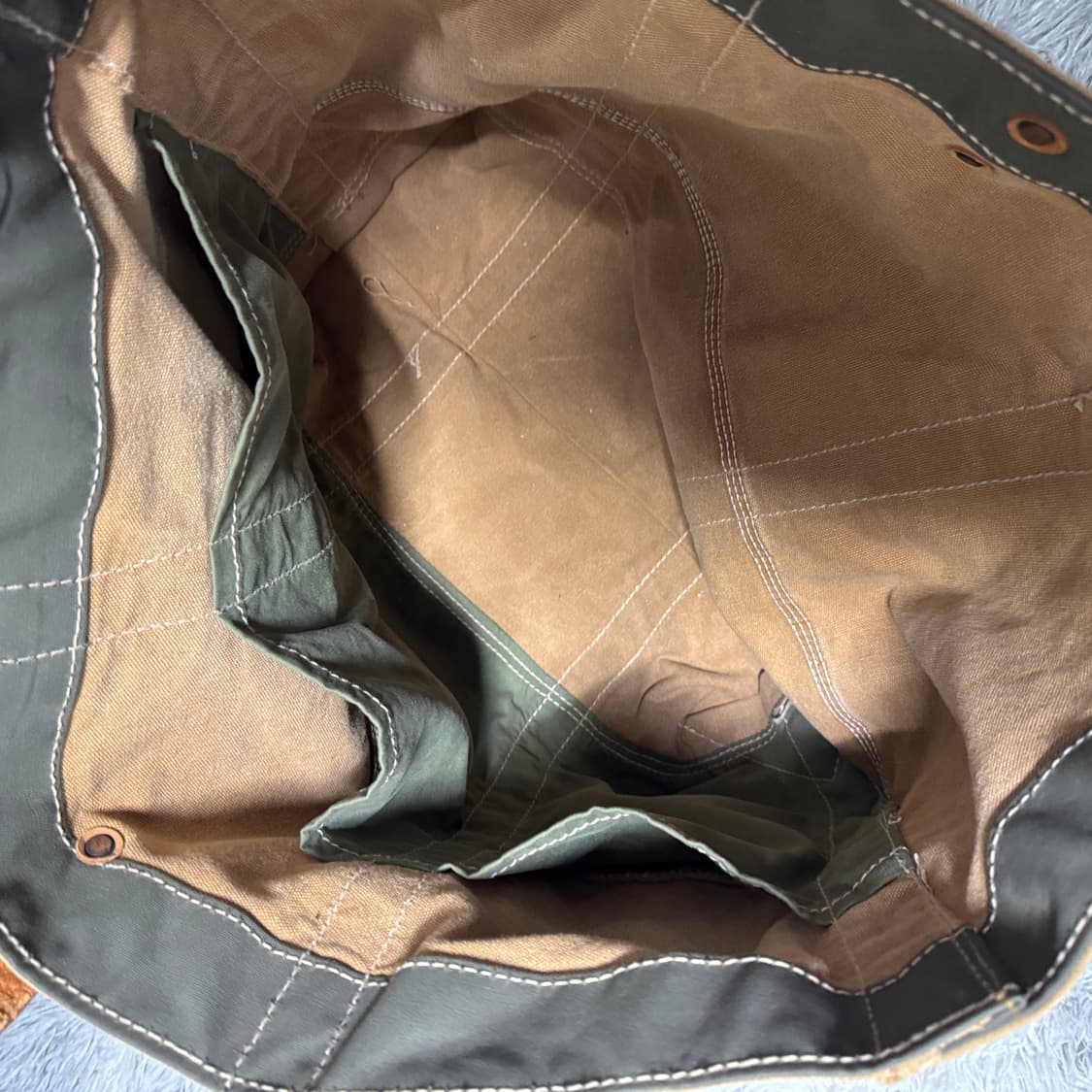  칼하트 빈티지 커스텀 토트백 50x40  상품이미지4