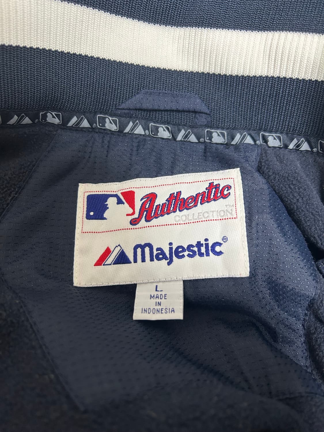 마제스틱 양키스 오왼자켓 L 상품이미지2