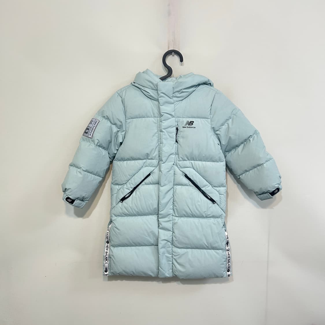 뉴발란스 키즈 거위털 롱패딩 120  상품이미지1