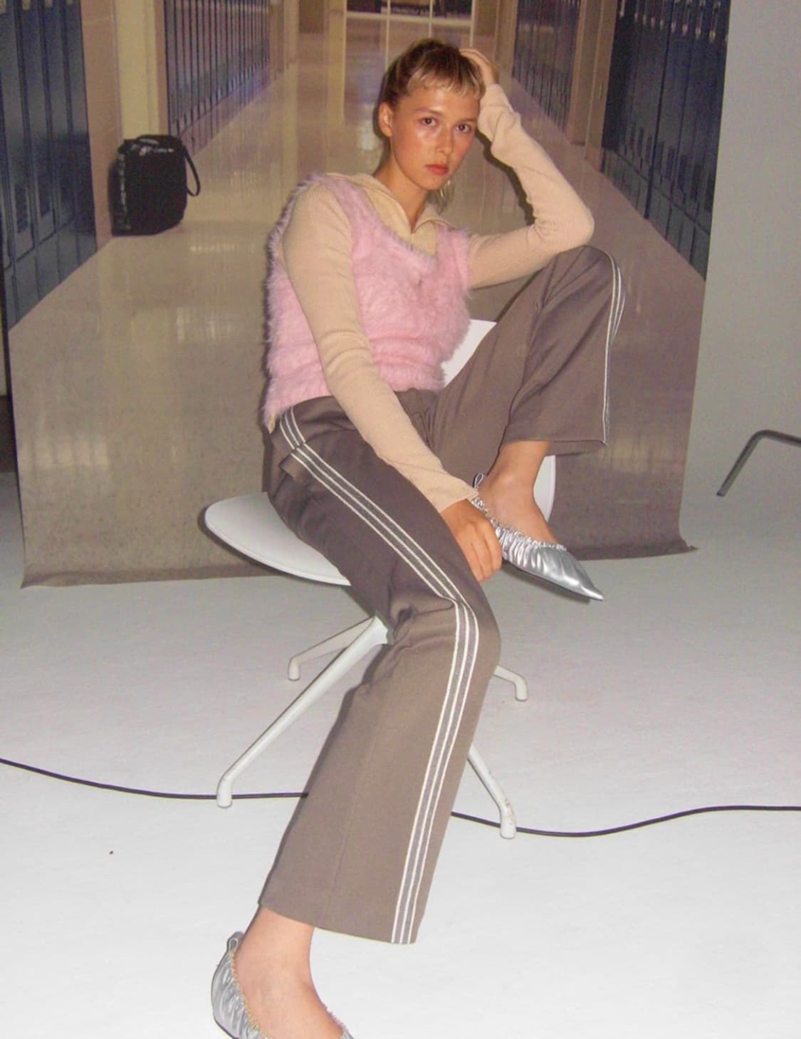 기준 부츠컷 트레이닝팬츠  상품이미지1