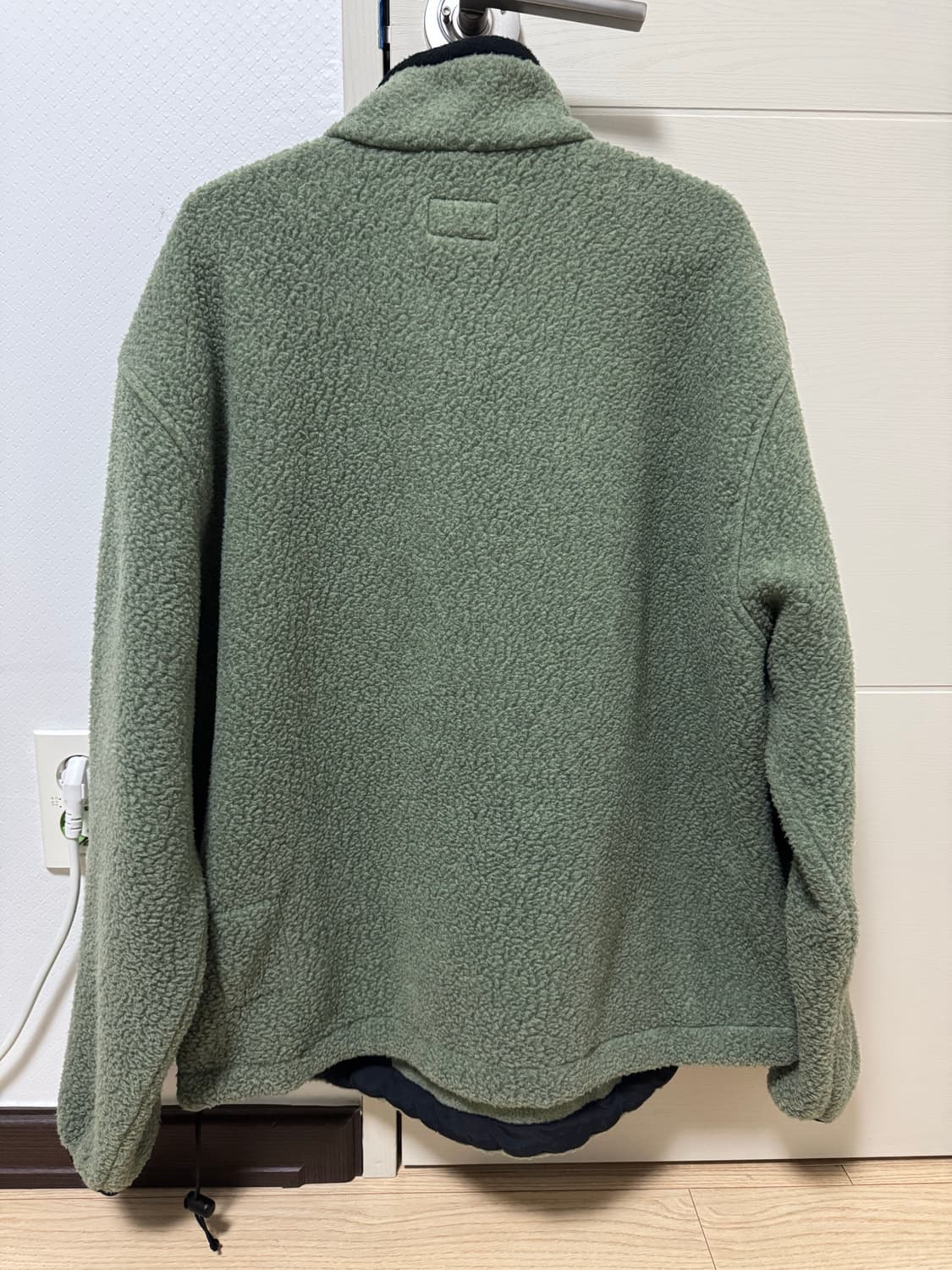 카키스 쉐르파 하프집업 풀오버 그린  M 상품이미지2
