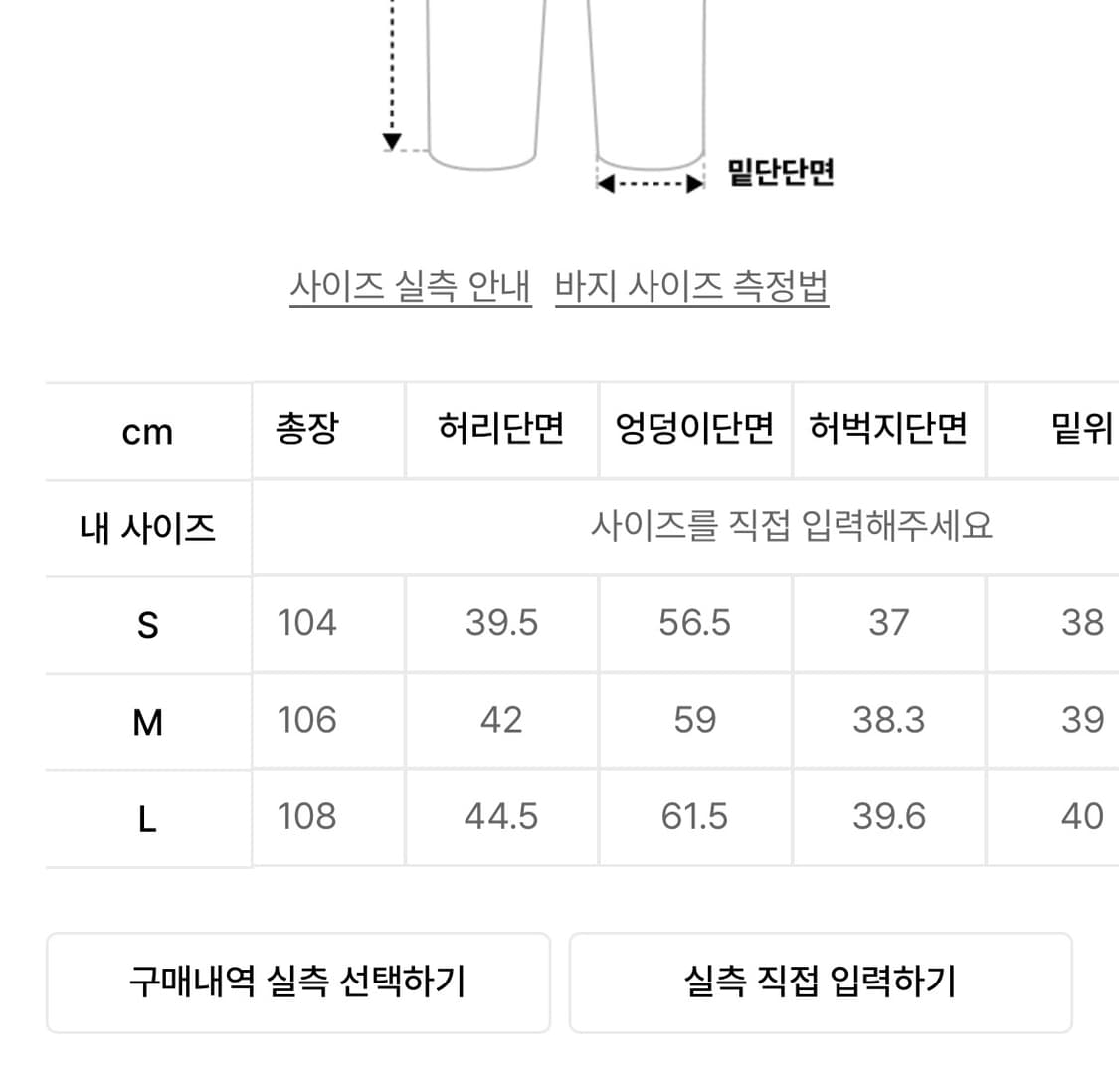 스웨이드 SUADE 컨투어 포켓 데님 팬츠 블랙 M 상품이미지3