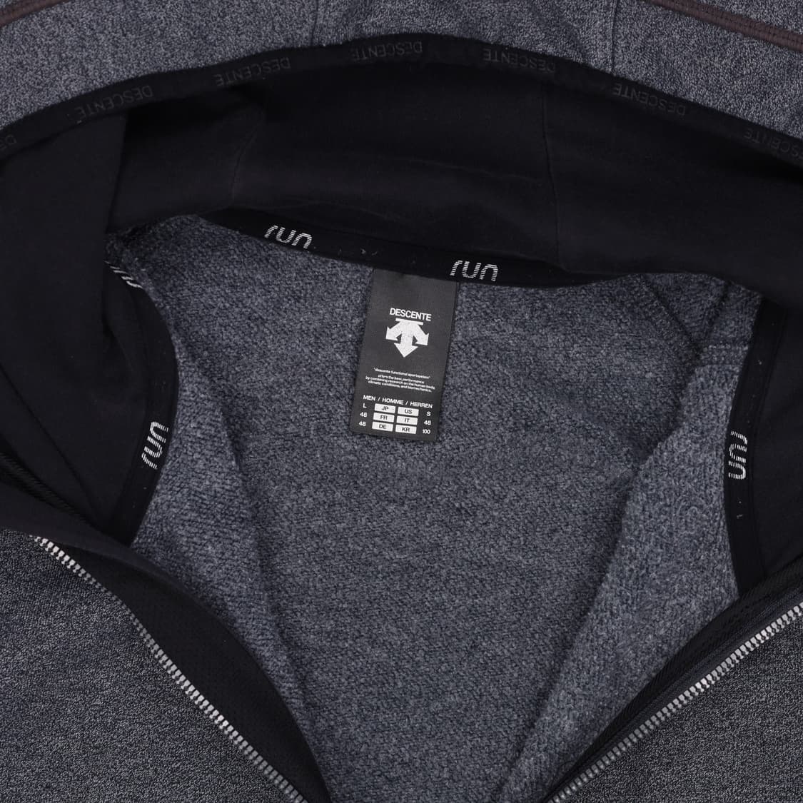 100 데상트 후드집업 자켓 0323H1 상품이미지3