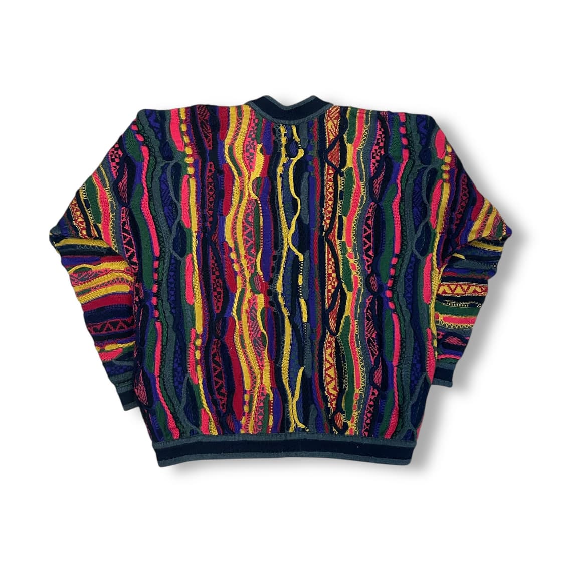 쿠지 케이블 니트 가디건 상품이미지4