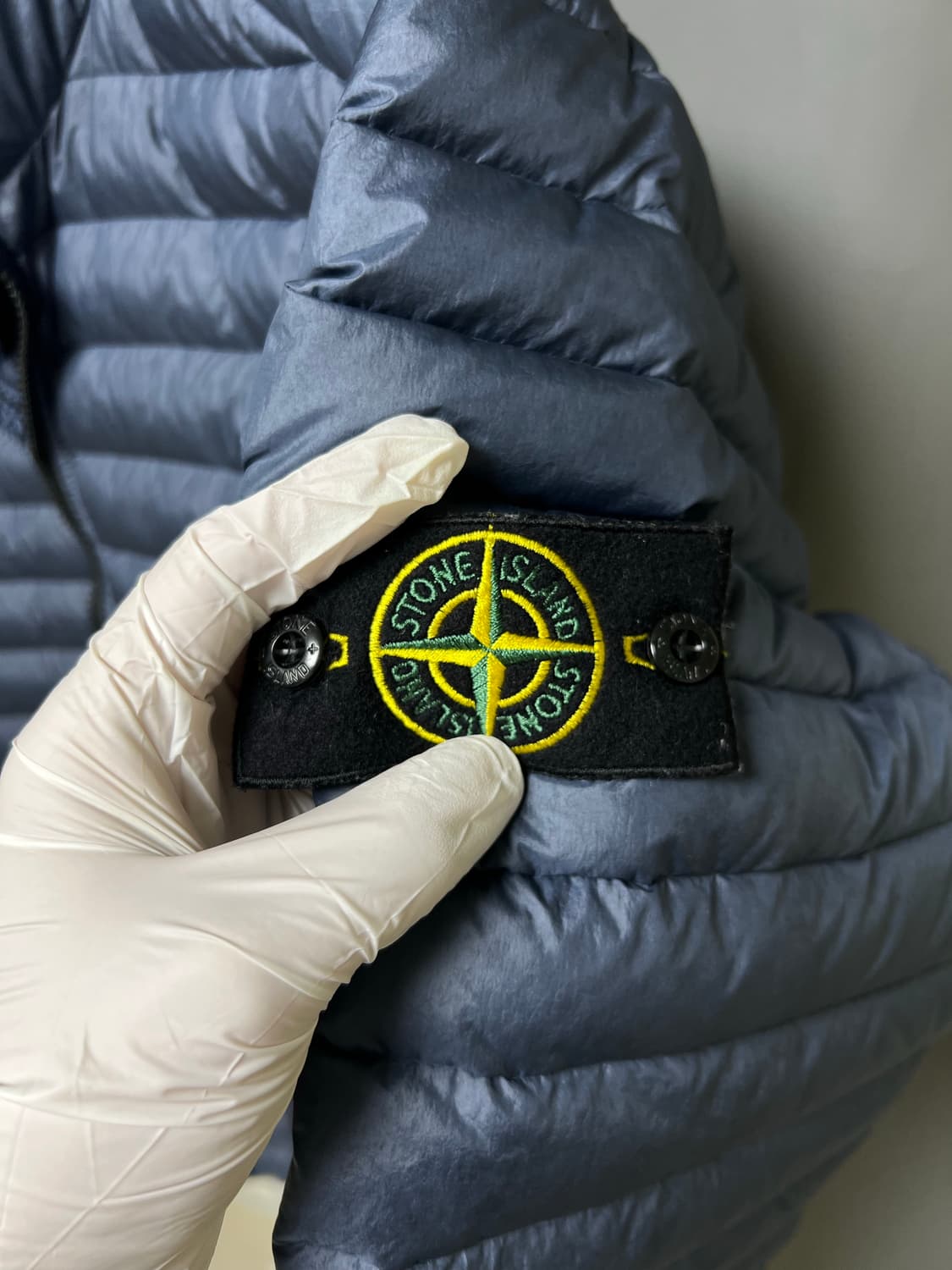[정품] 신형 23SS / 스톤아일랜드 룸우븐 경량패딩 L 아비오 블루 상품이미지3
