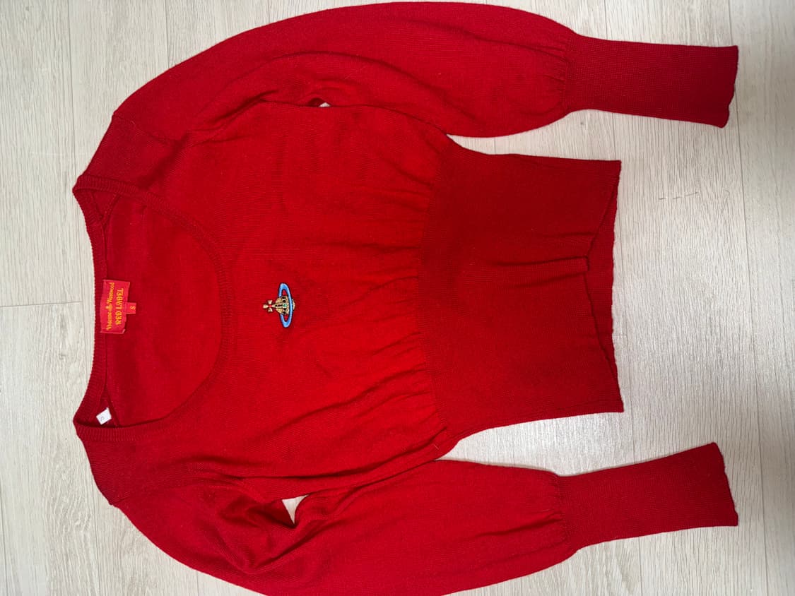 비비안웨스트우드 레드라벨 크롭 니트 상품이미지2