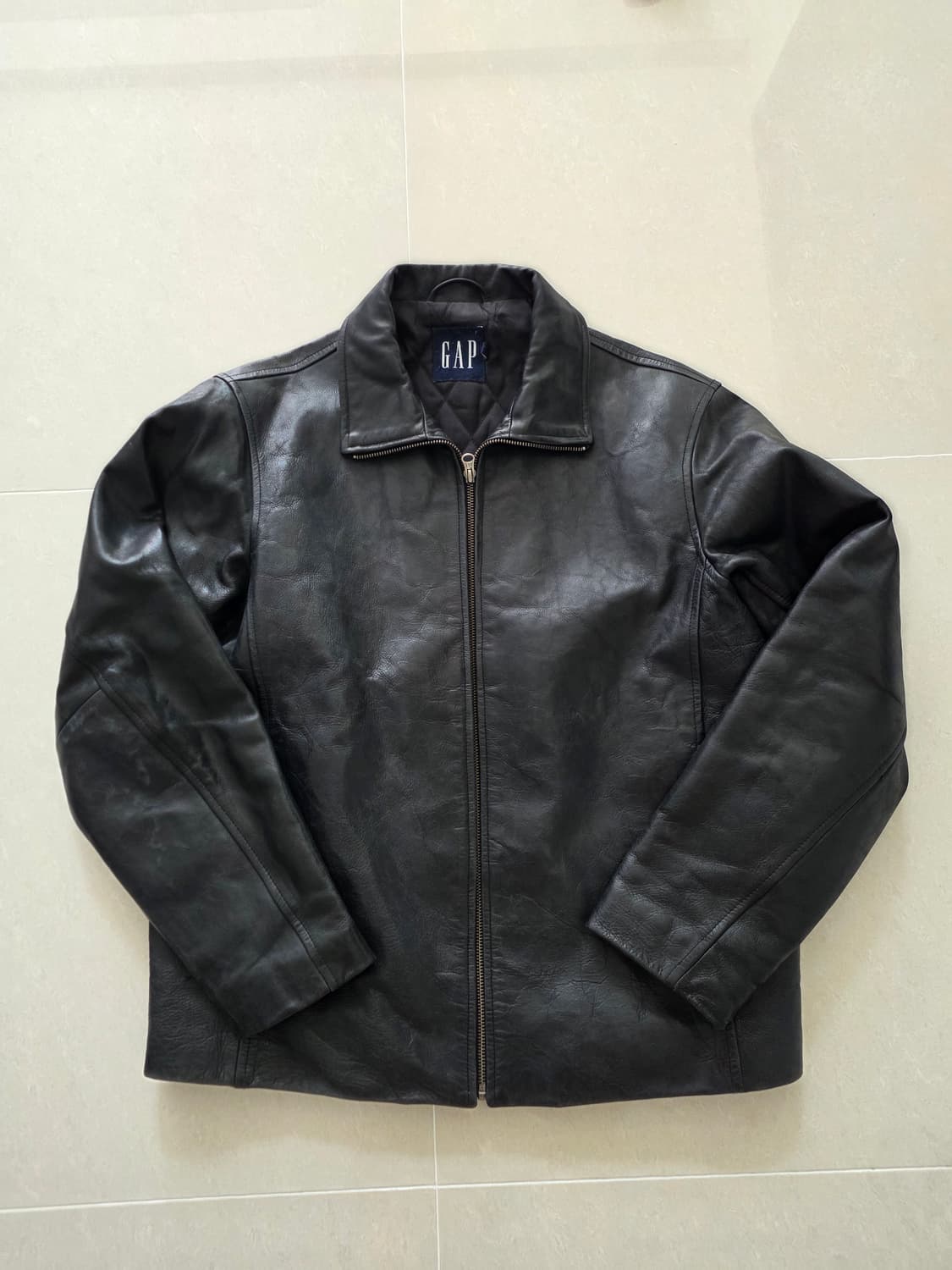 올드 갭 레더 풀업 자켓 상품이미지1