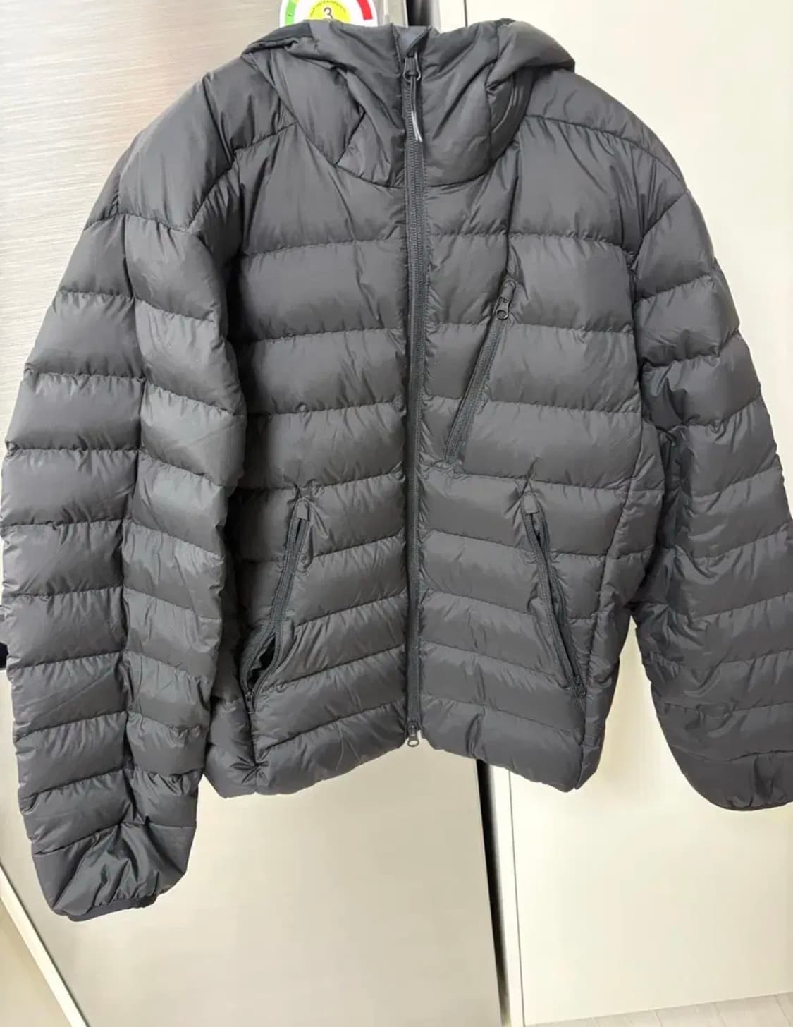 무신사 스탠다드 경량패딩 S 블랙 상품이미지2