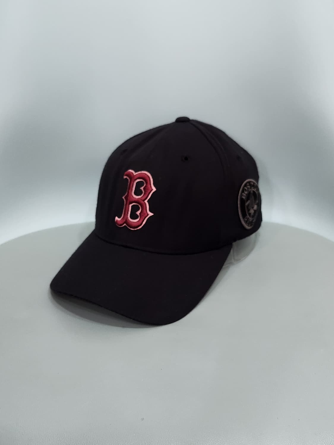 MLB 보스턴 레드삭스 블랙 볼캡 야구 모자 S-M 상품이미지1