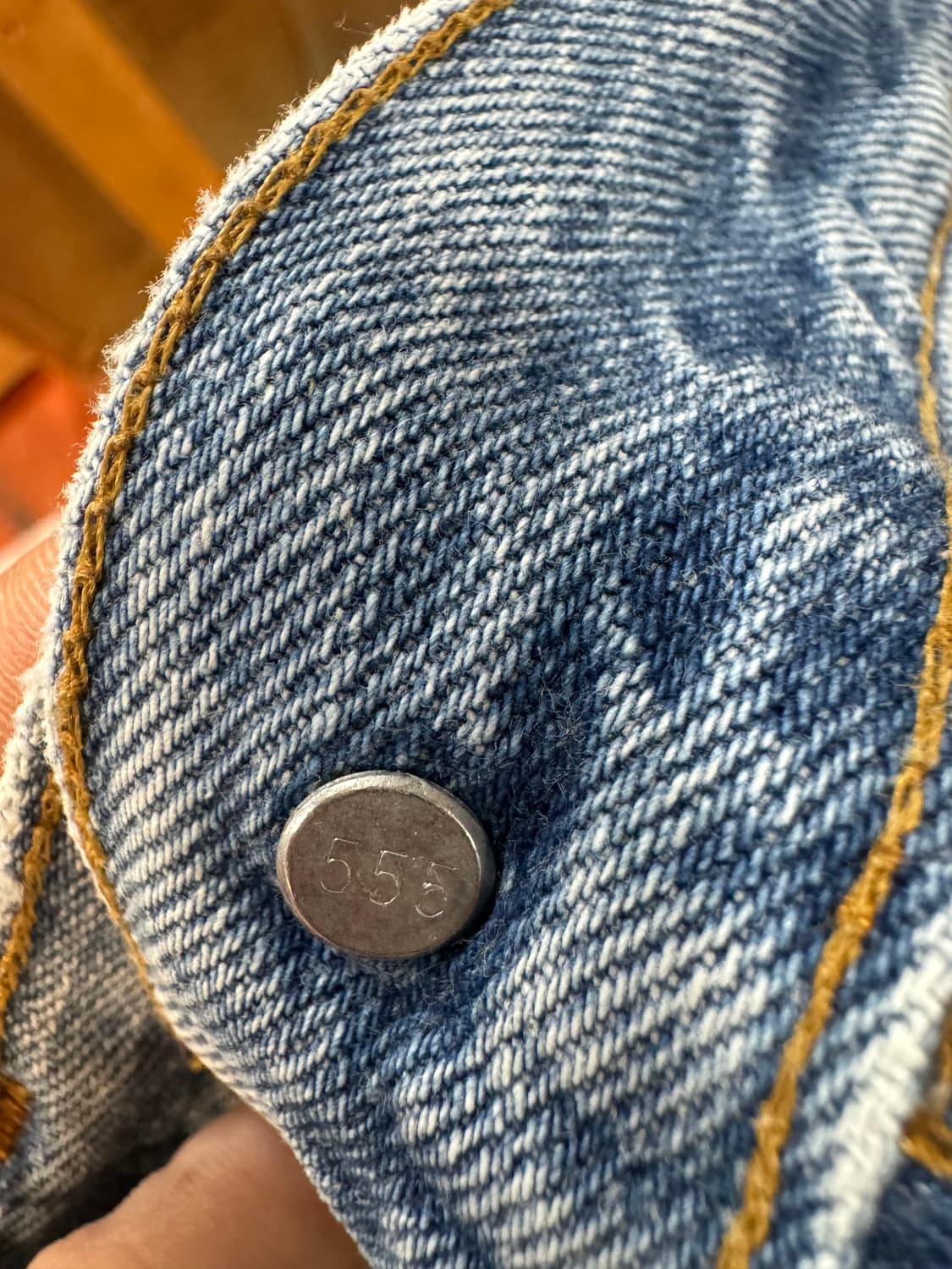 90s levis 501 555각인 발렌시아공장 빈티지 데님 팬츠 31 상품이미지7