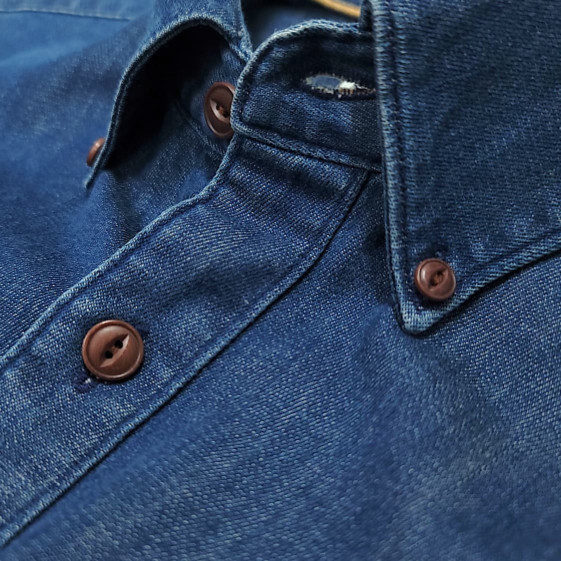 [105] 빈폴 진청 페니파딩 데님 긴팔셔츠 상품이미지7