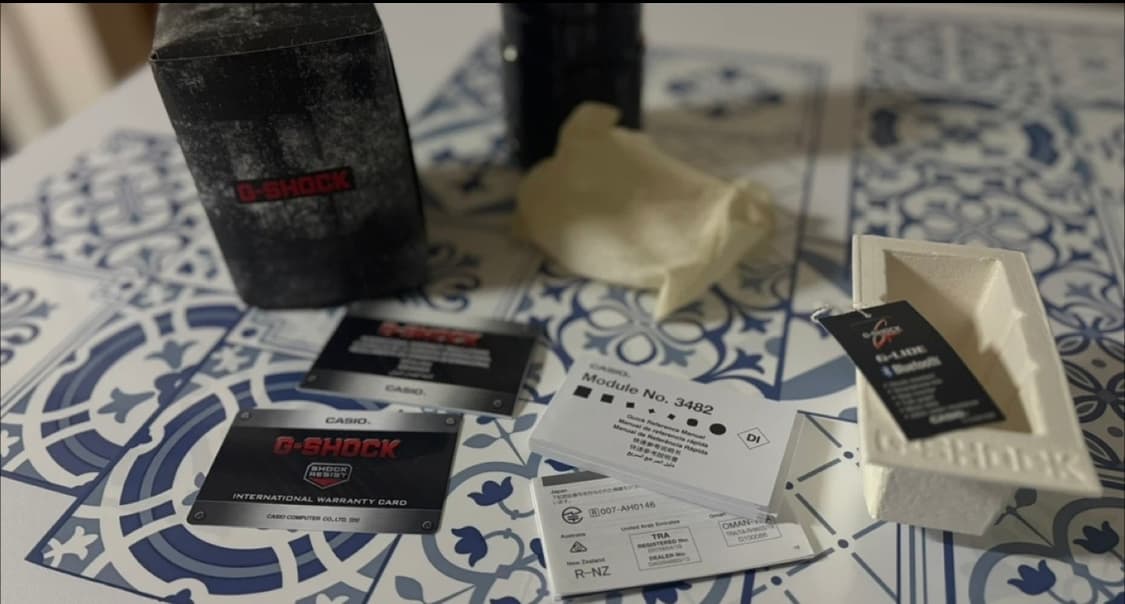 카시오 지샥 GBX-100-1DR모델 상품이미지2