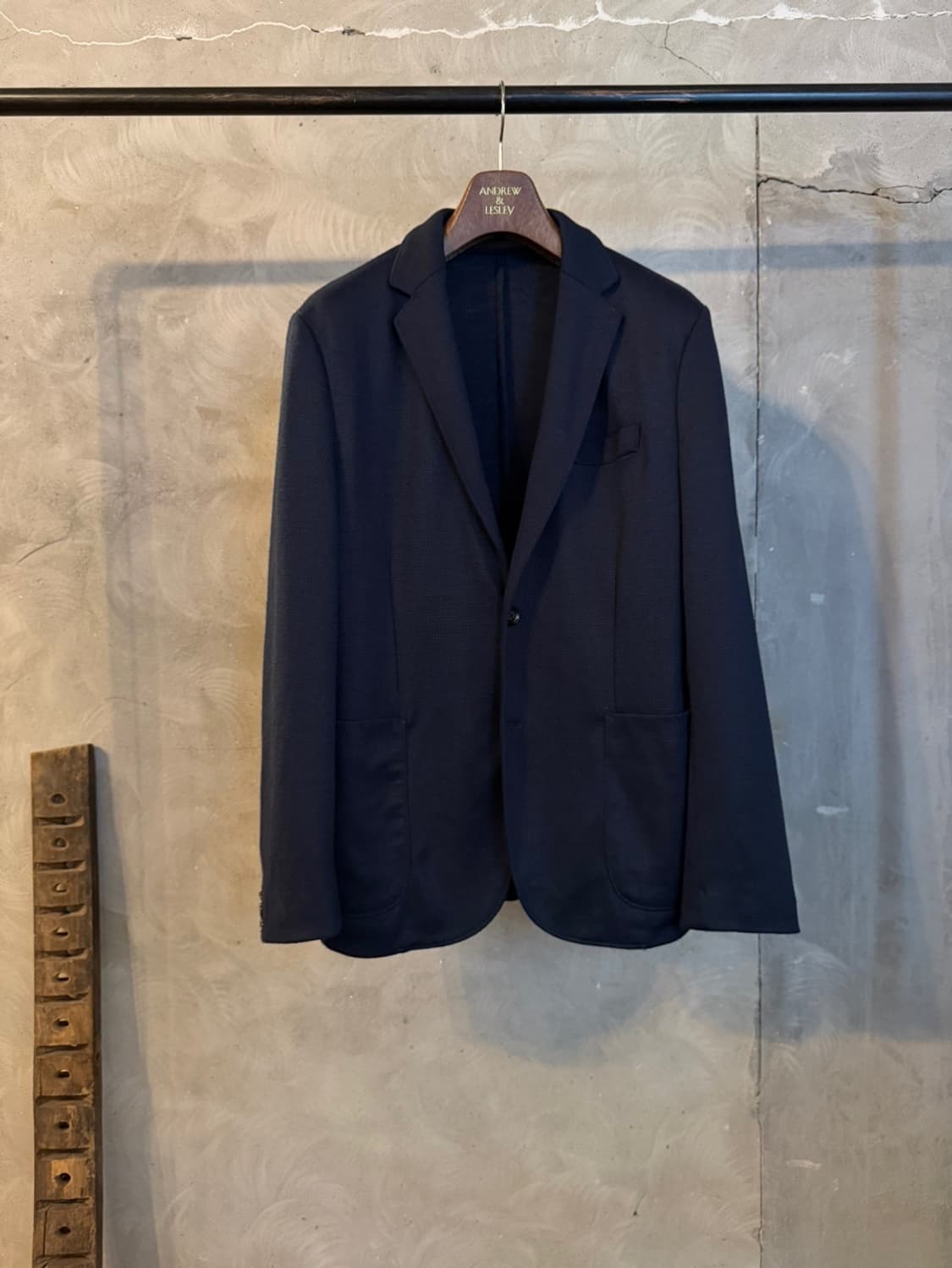 망고 플란넬 저지 패브릭 테일러드 자켓 100 상품이미지10