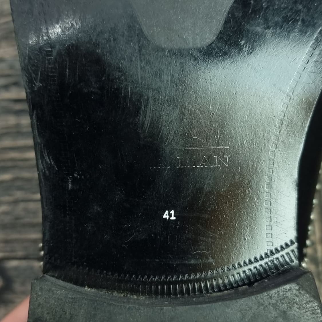 [ZARA] 자라 펑크 윙팁 스터드 더비 슈즈 M16419 상품이미지9