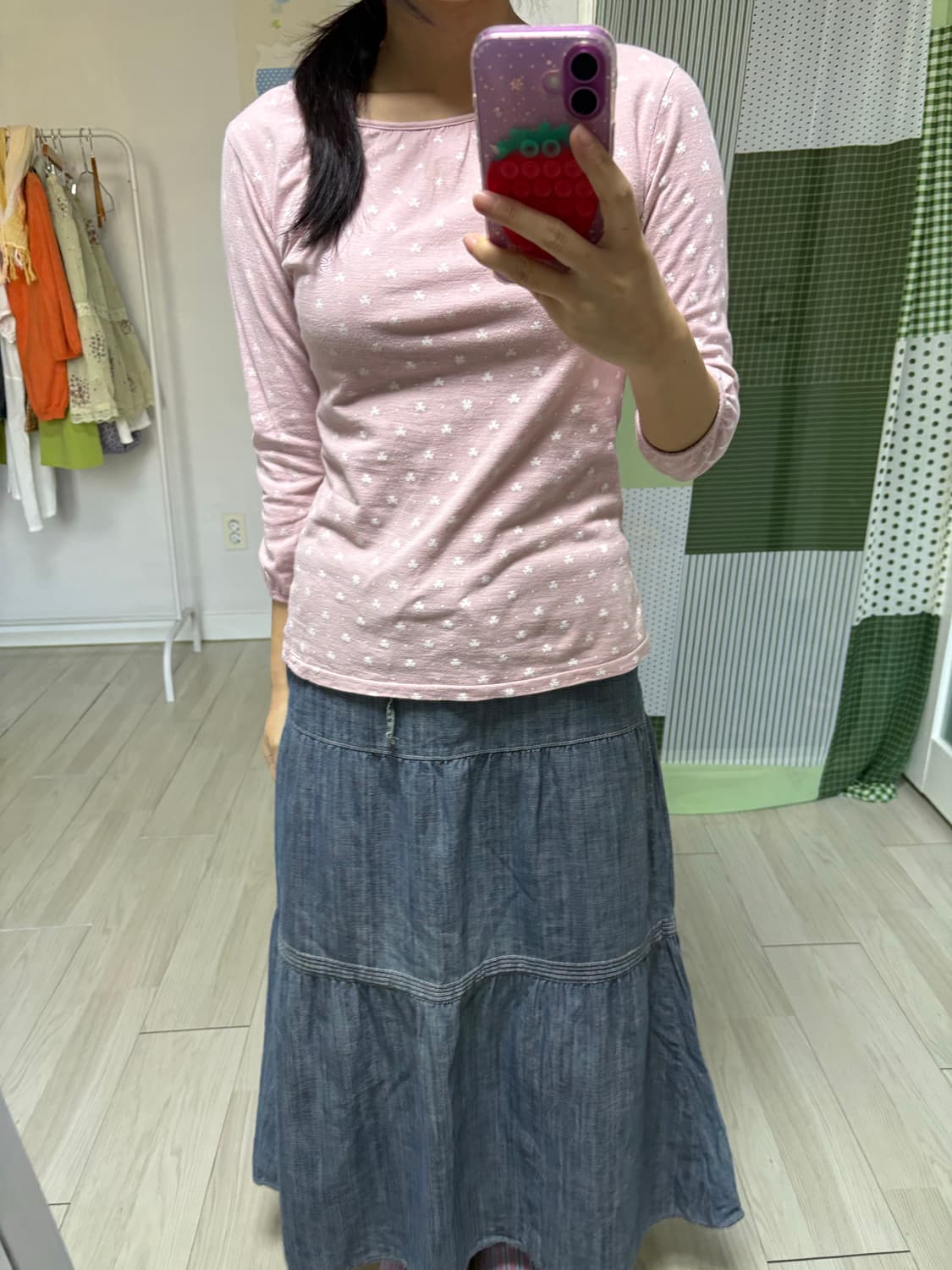 핑크 클로버 티셔츠 상품이미지8