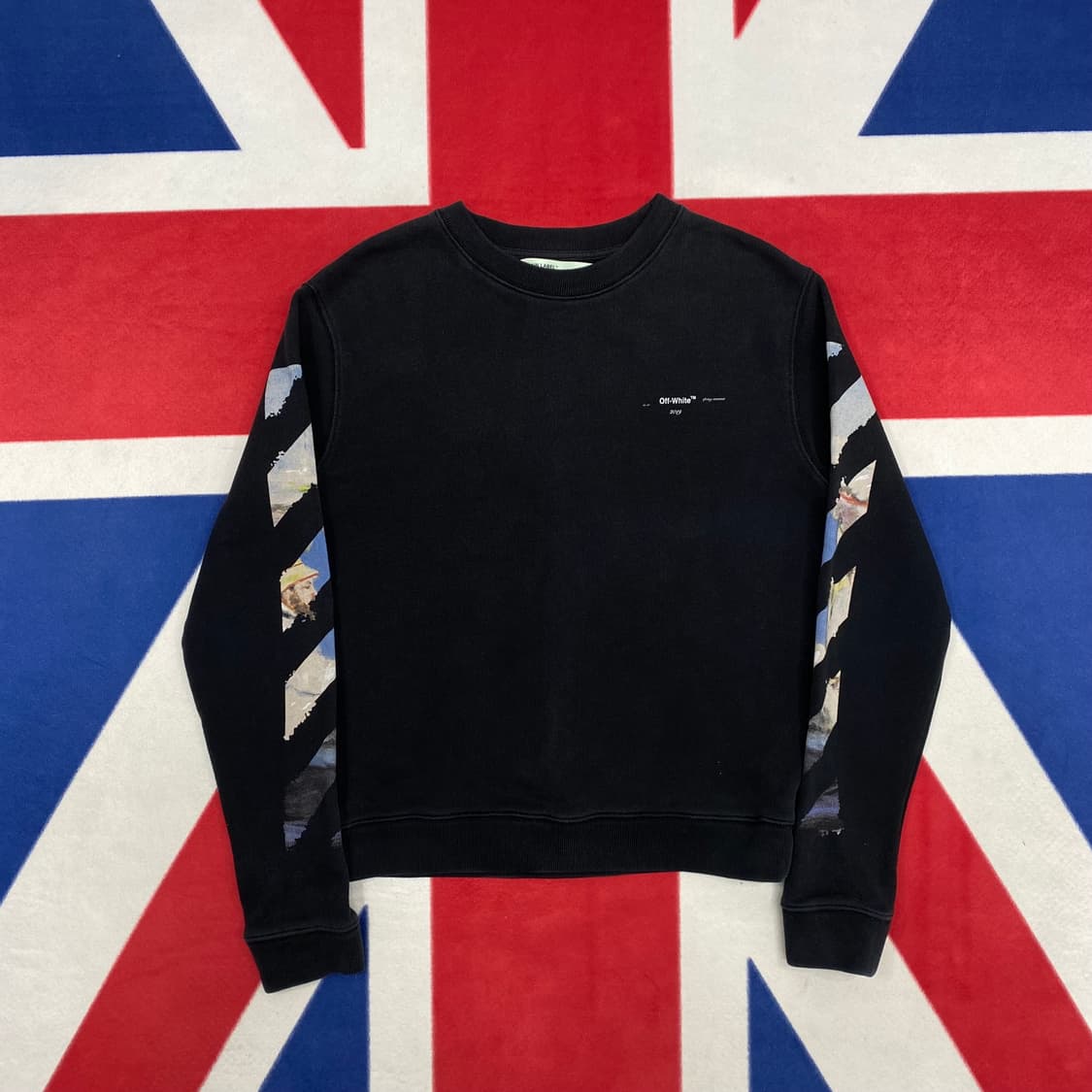 오프화이트 맨투맨 S 상품이미지2