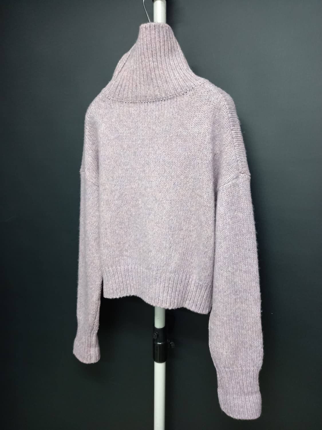 SIE 시에 모 하이넥 숏 니트 풀오버 F 33-66 상품이미지4