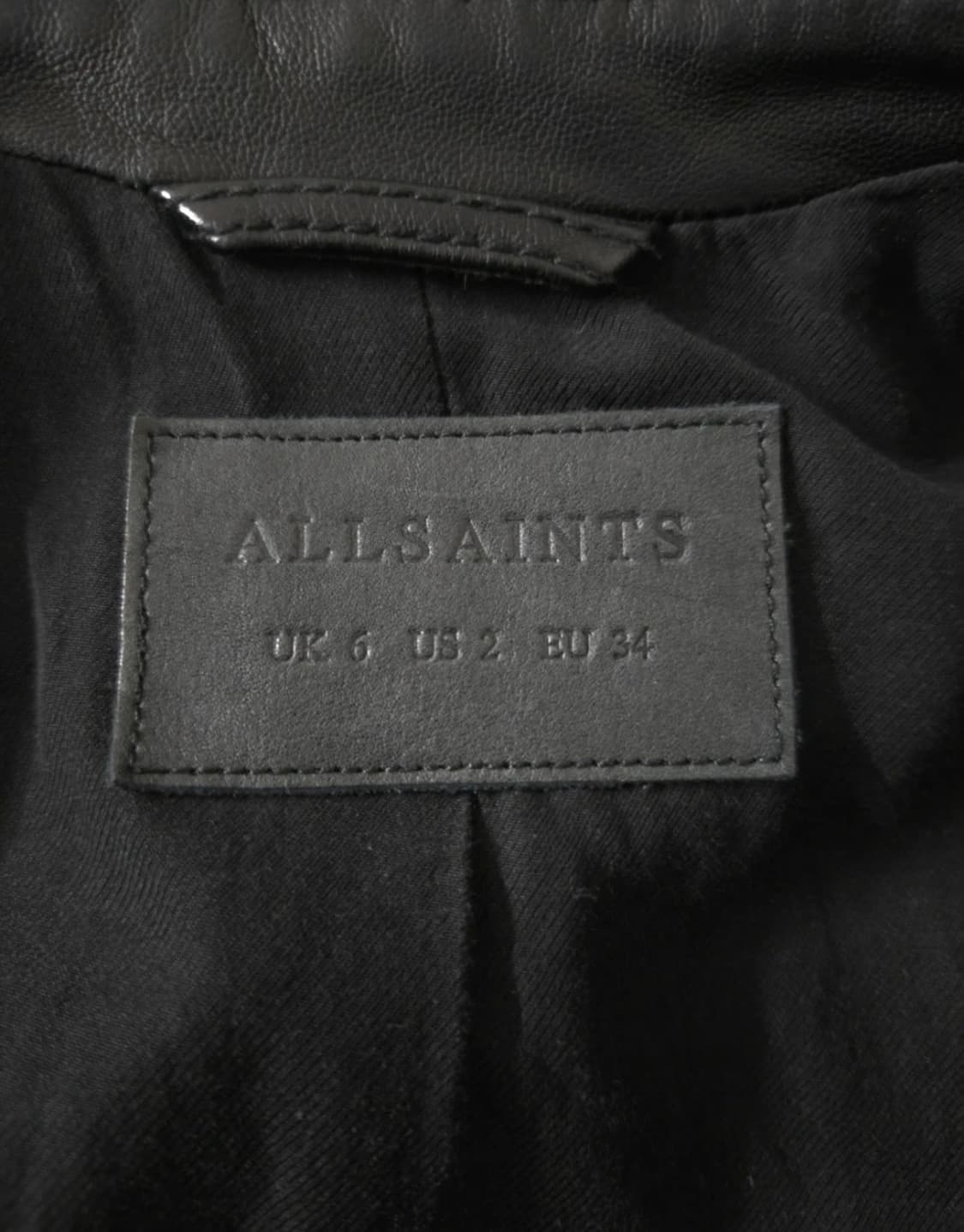 올세인츠 가죽자켓 상품이미지6