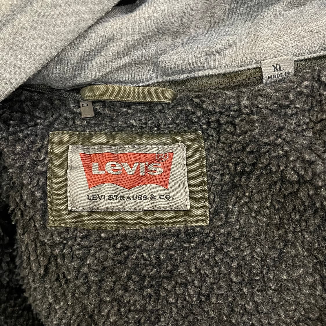 (XL) Levi's 리바이스 쉐르파 후드 자켓 상품이미지10