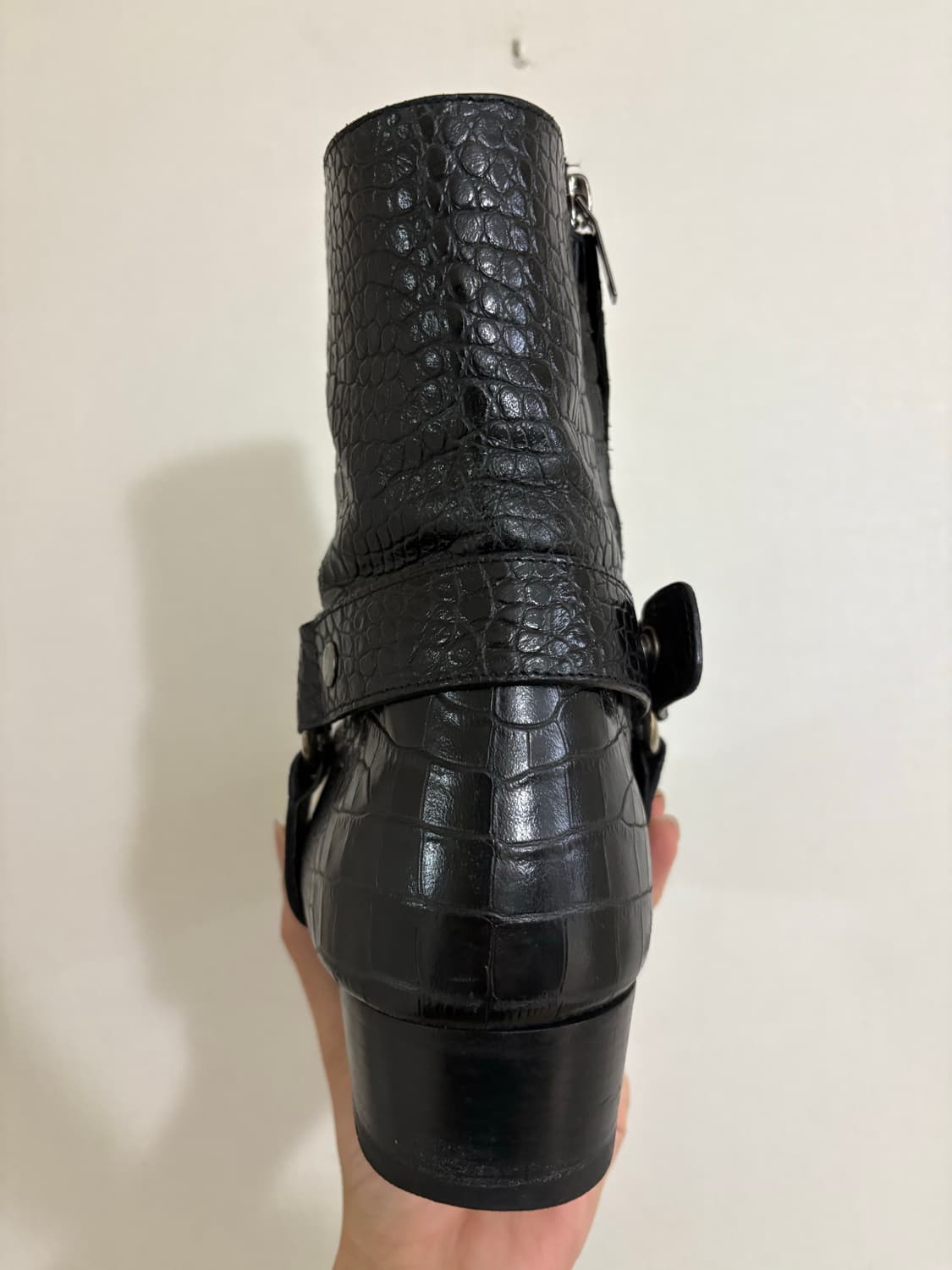 생로랑 크로커다일 하네스 부츠 상품이미지6