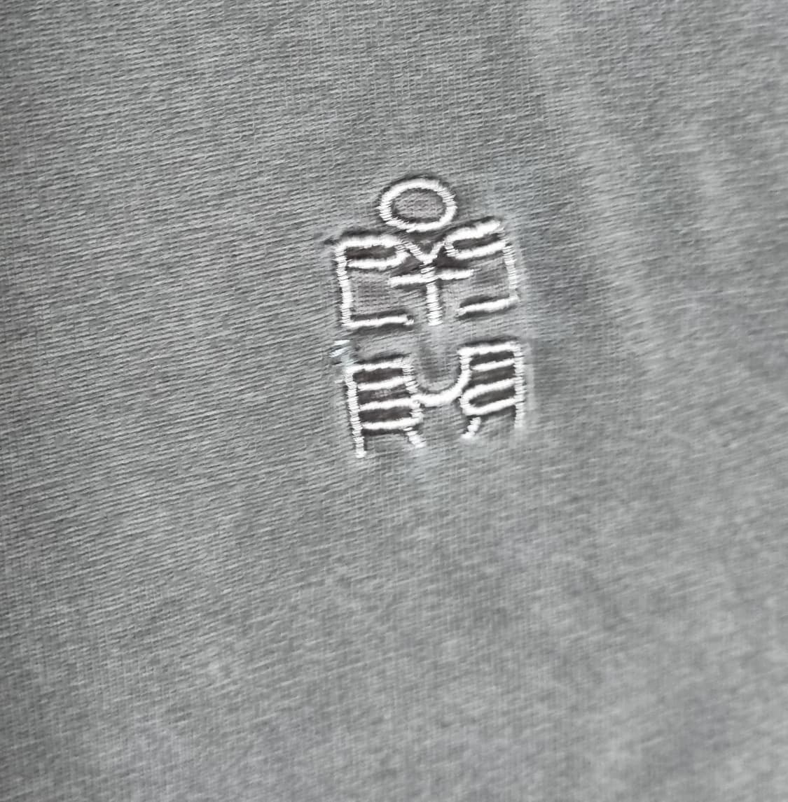 3 폴리테루 휴먼인덱스 레귤러 티셔츠 다이드 퍼플그레이, 그레이 2장 상품이미지3