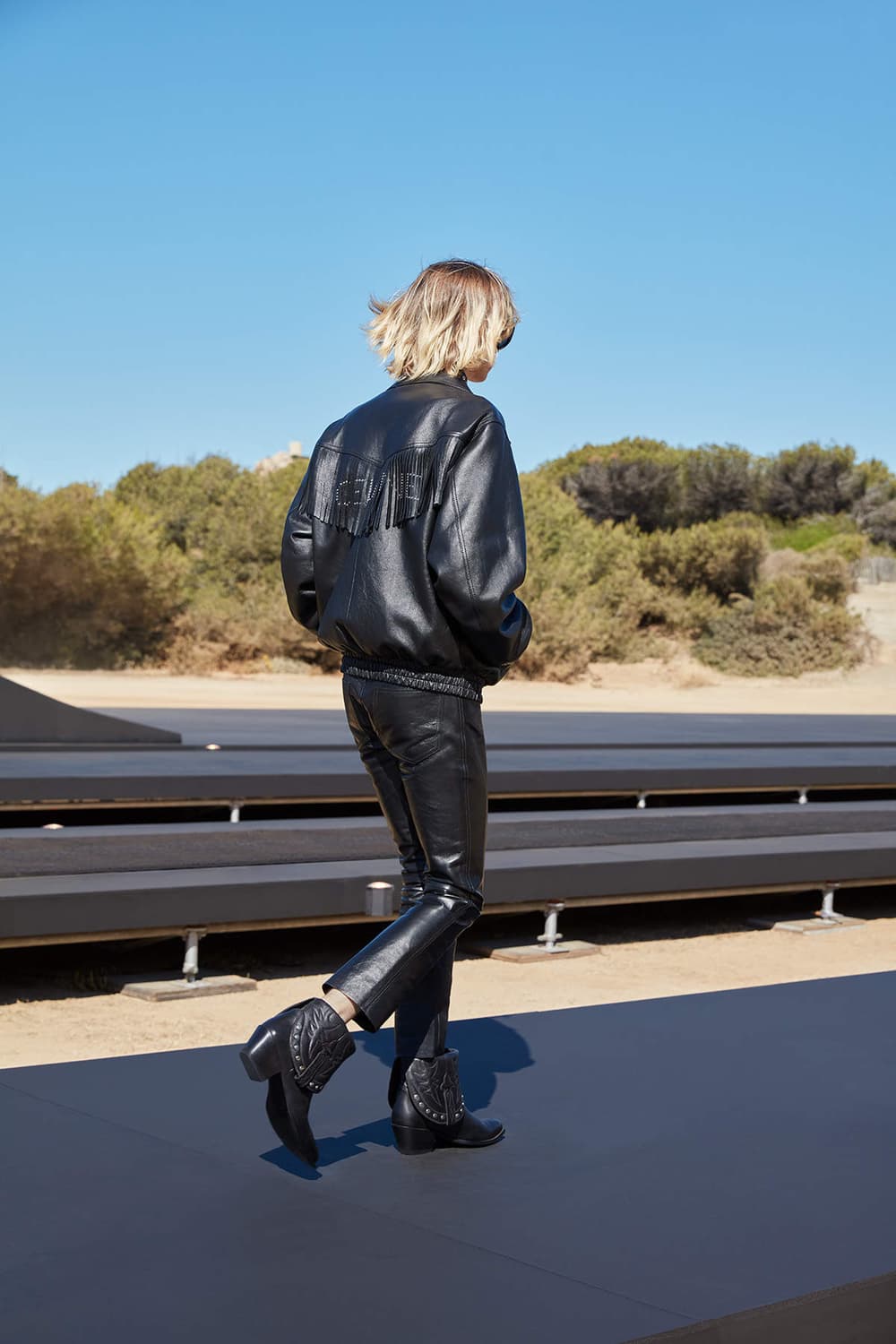 셀린느 21ss 코스믹크루저 프린지 레더 봄버 상품이미지3