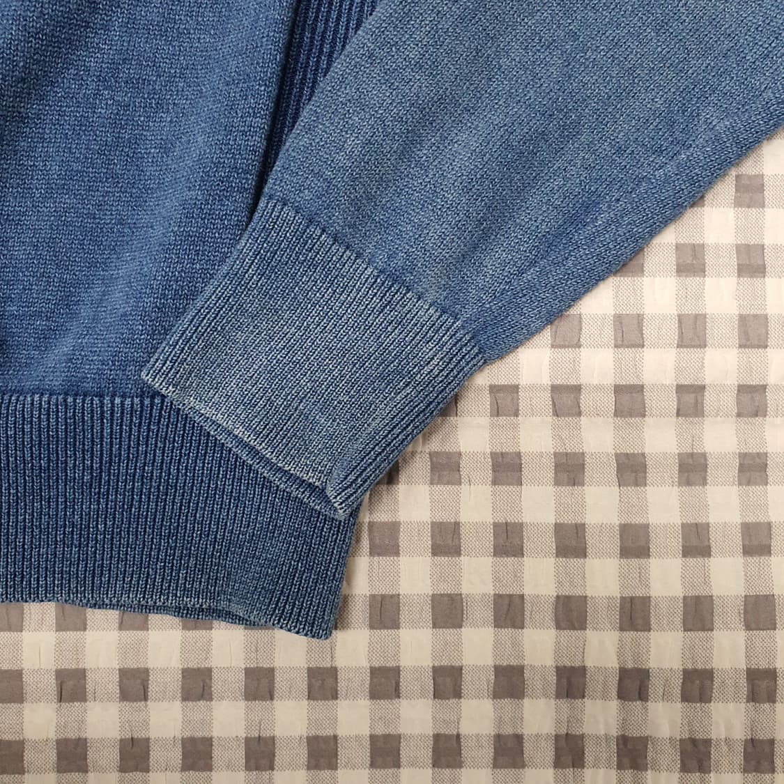 타미힐피거 데님 워시 면니트 남자95 상품이미지4