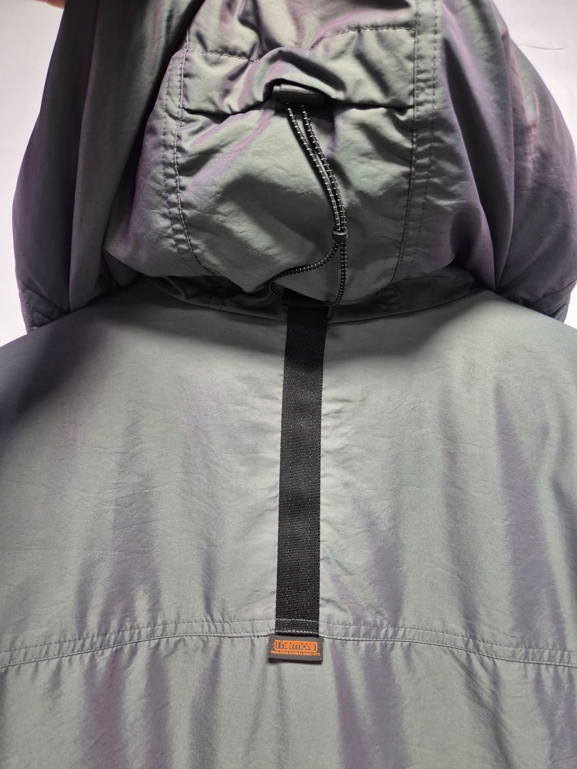 미즈노 그레이 오로라컬러 아노락 써모어 패딩 XL사이즈(상태A급) 상품이미지7