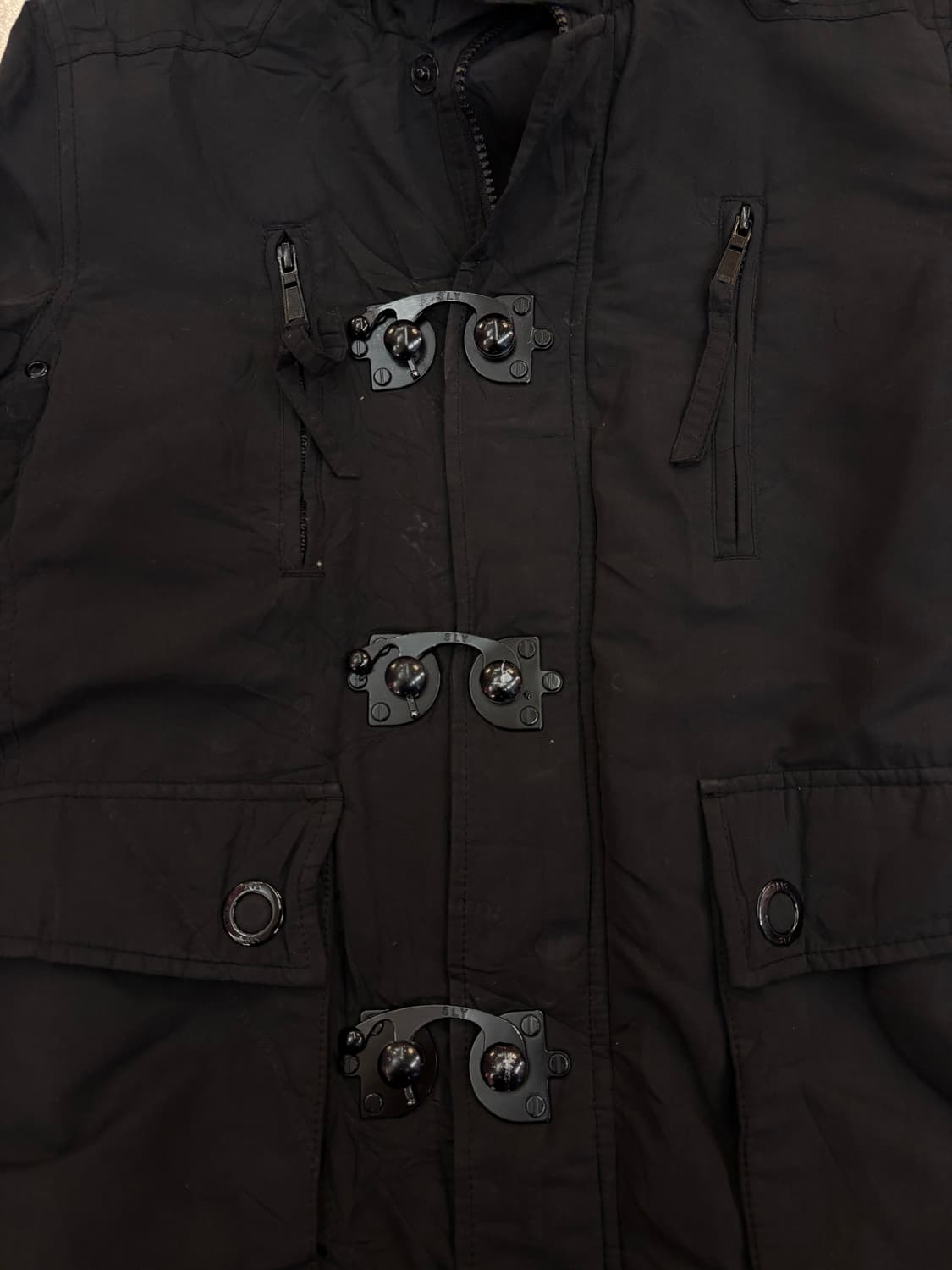 SLY 블랙 버클 자켓 상품이미지3