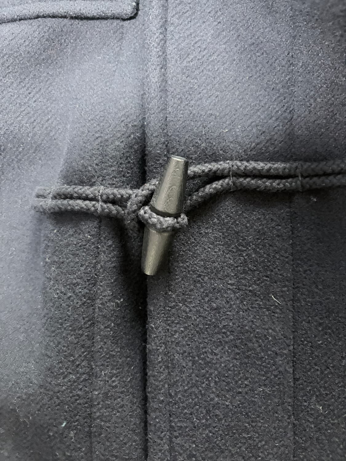 유니클로 더플코트 네이비 L 상품이미지2