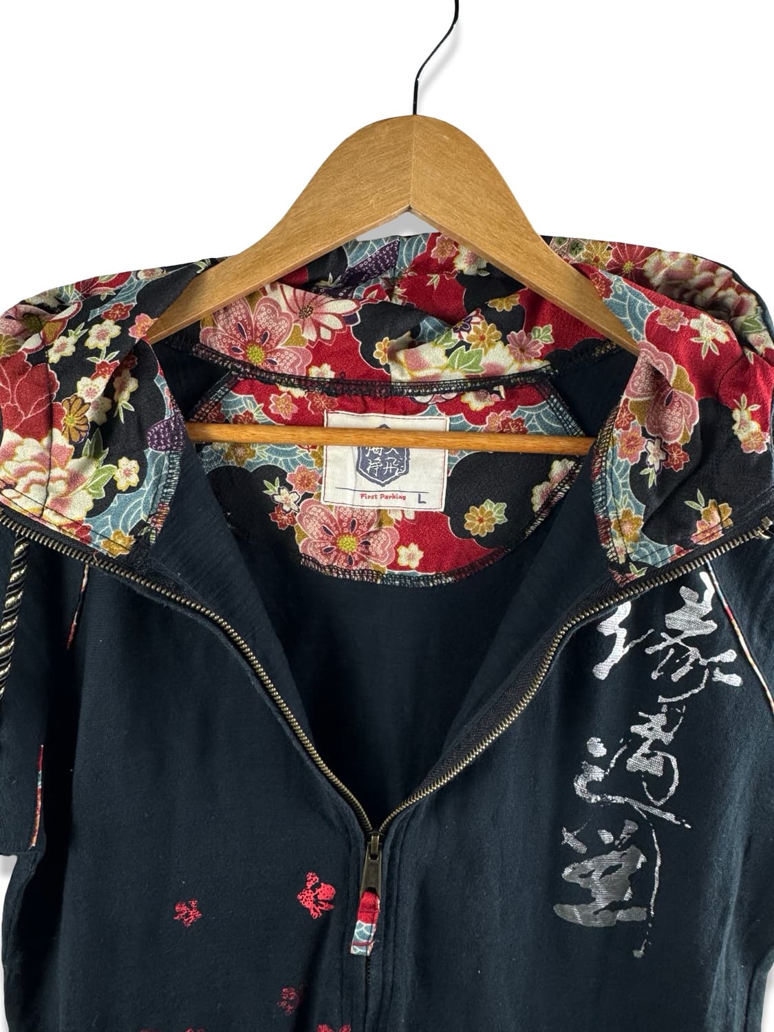 JPN 오리엔탈 반팔 후드집업2341 상품이미지3