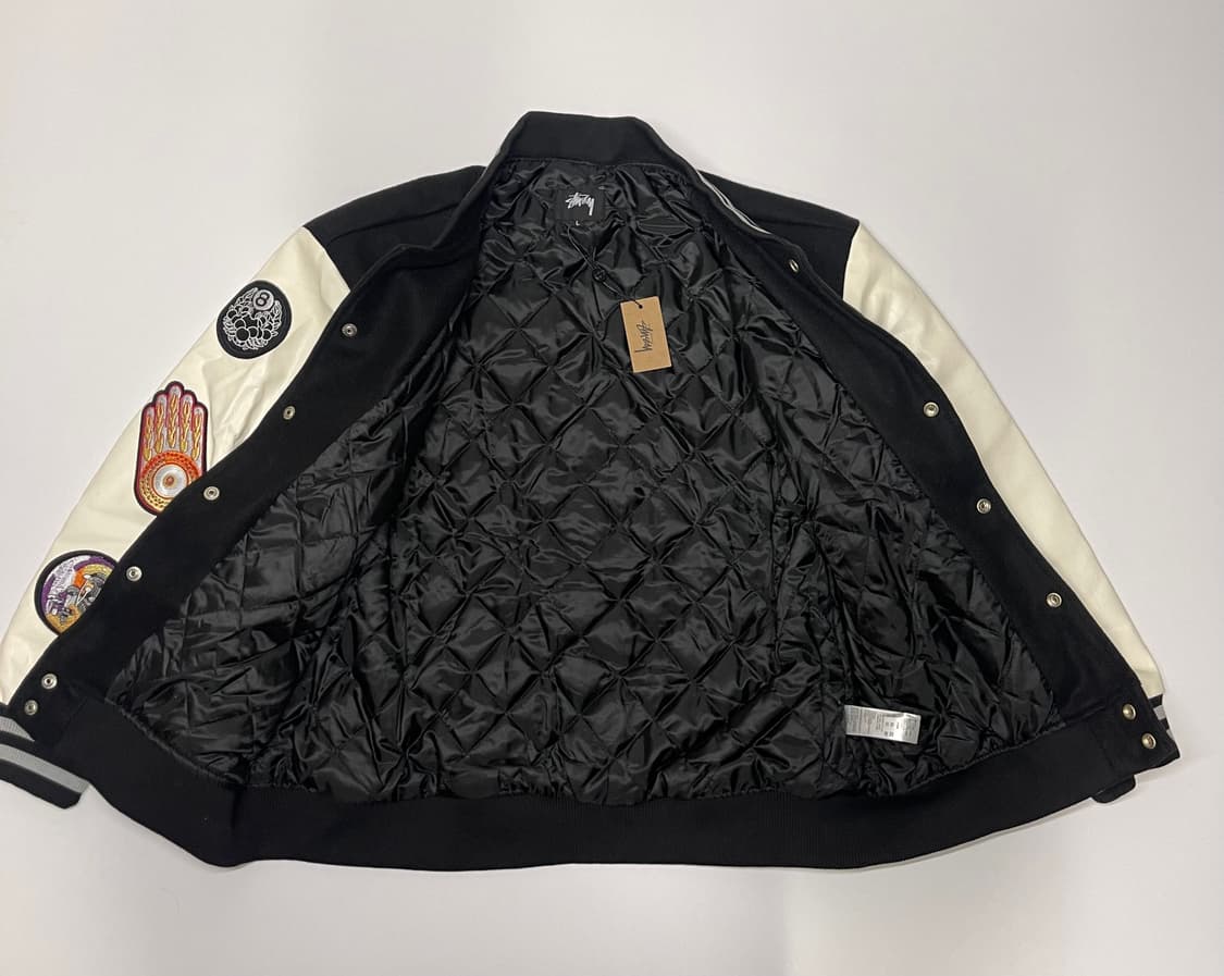 스투시 바시티 자켓 L 상품이미지3