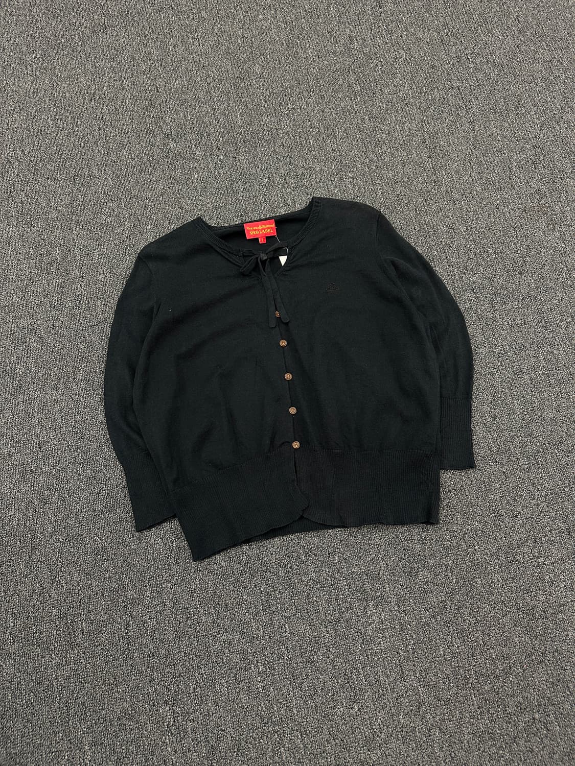 2) 비비안 웨스트우드 블랙 가디건 상품이미지1