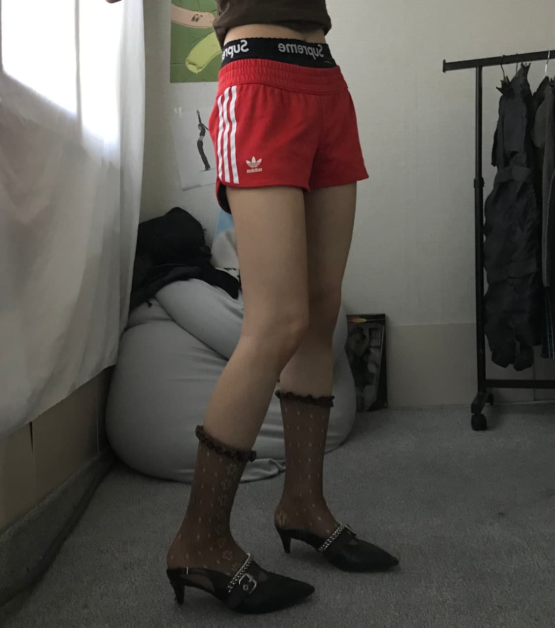 아디다스 레드 쇼츠 상품이미지1