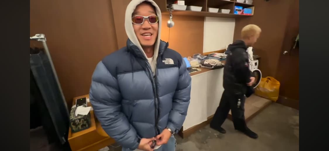 [구함] 눕시 센터로고 블루/네이비 상품이미지1