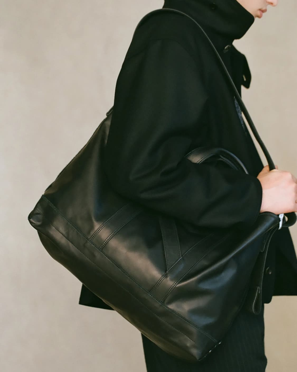 NICENESS  토트백  H.LEDZ  25AW  [BLACK]  상품이미지1