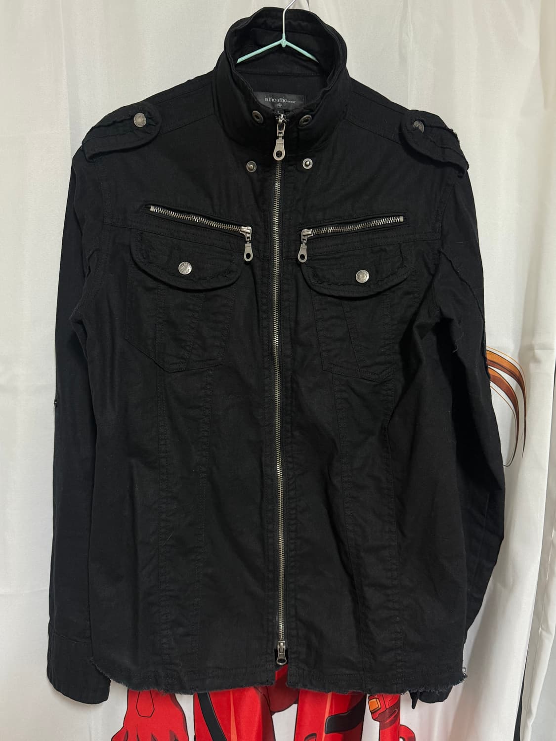 인더 아틱 in the attic homme 펑크 집업 셔츠 아우터 상품이미지2