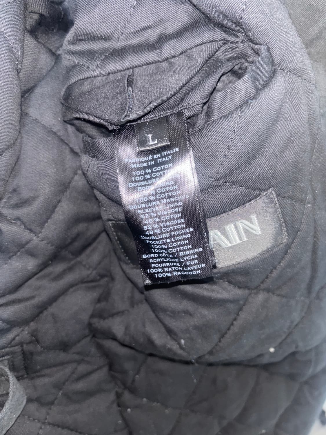 발망 16fw 폭스퍼 밀리터리 야상 코트 상품이미지8