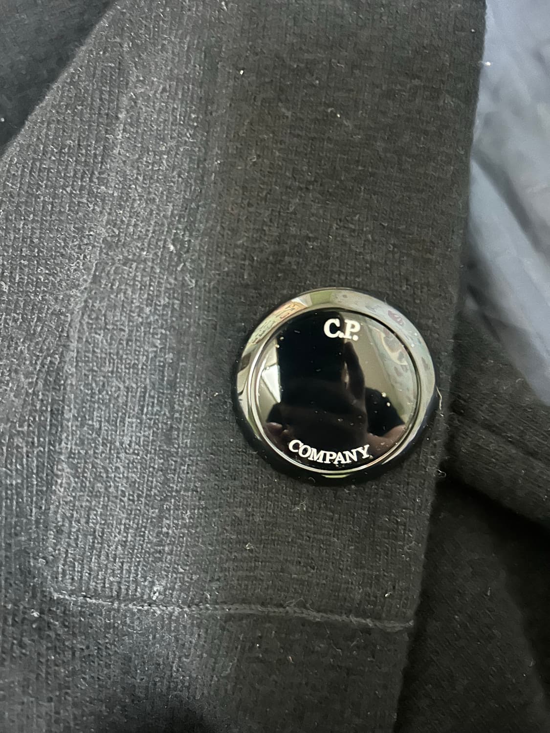 CP컴퍼니 블랙 렌즈 니트 xl 상품이미지2