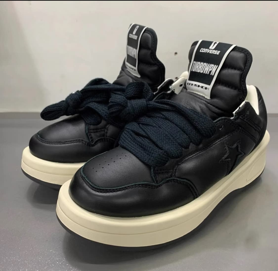 릭오웬스 다크쉐도우 터보웨폰 블랙 38.5 상품이미지1