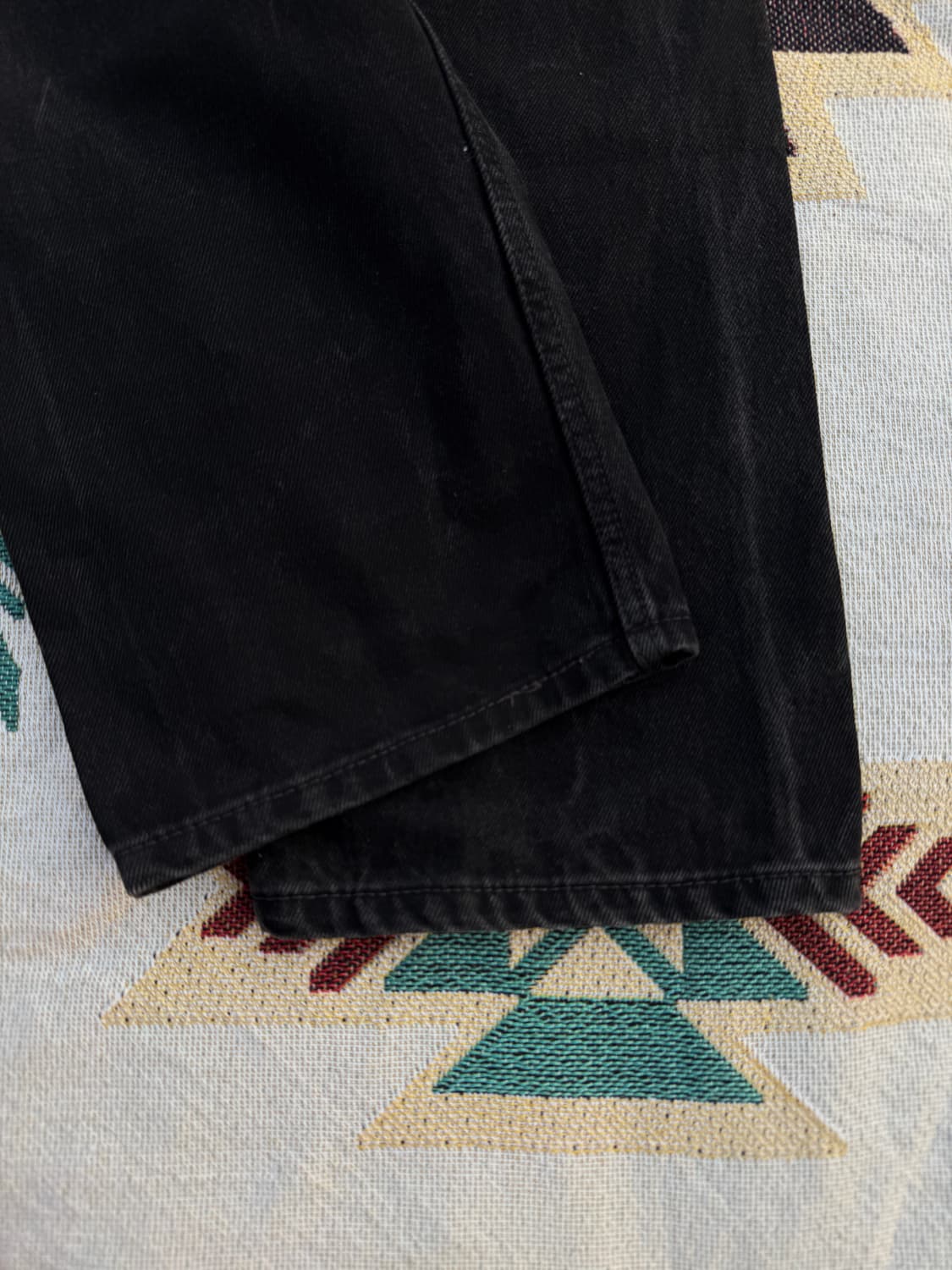 리바이스 505 흑청 36/30 지퍼플라이 상품이미지3