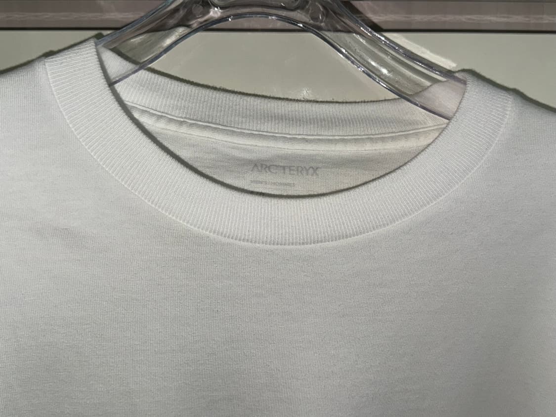 아크테릭스 코튼 LS 롱슬리브 화이트 상품이미지4