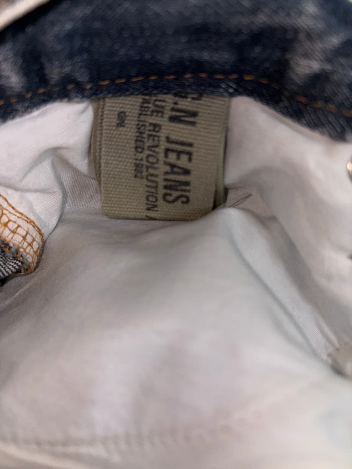G.N.JEANS 스트레이트 데미지진 상품이미지4