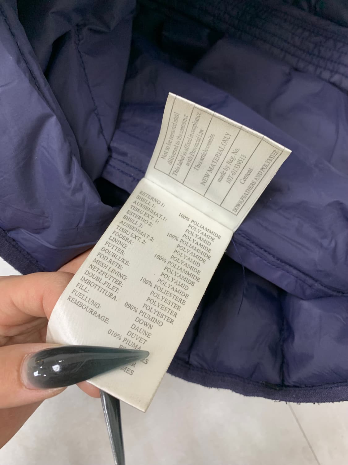 Para jumpers 네이비 경량 패딩 #368 상품이미지6