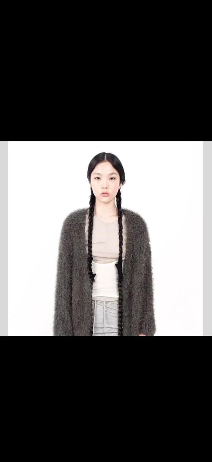 샵페어리 퍼 가디건 Black <<품절>> 상품이미지1