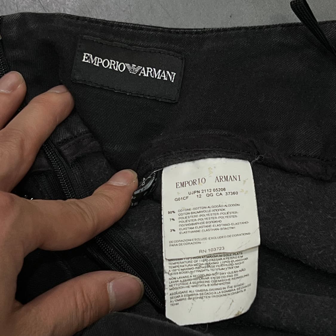  엠포리오 아르마니 디테일 스커트 y16298 상품이미지7