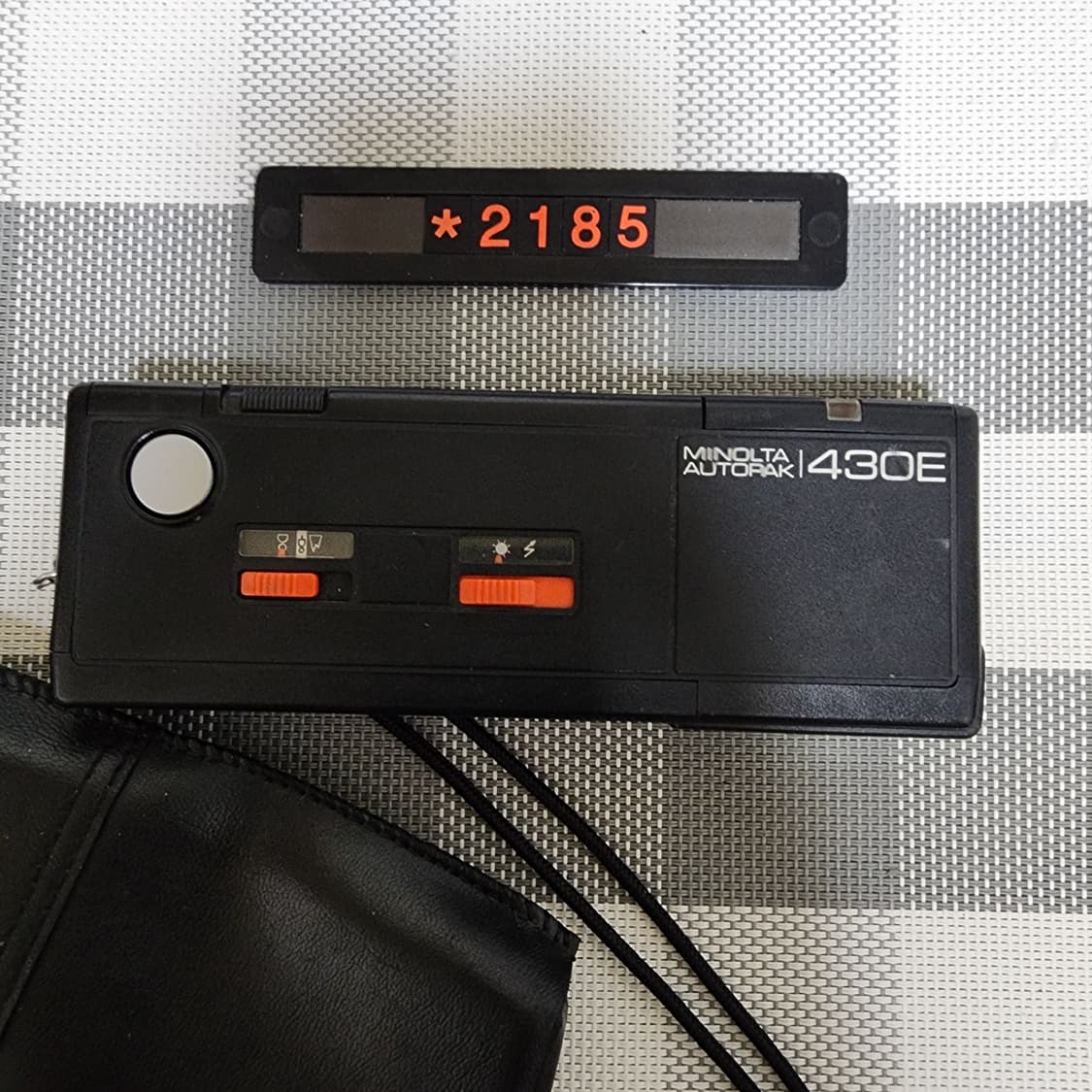 미놀타 포켓 오토팩 430 E 110미리 필름카메라 파우치포함 상품이미지2